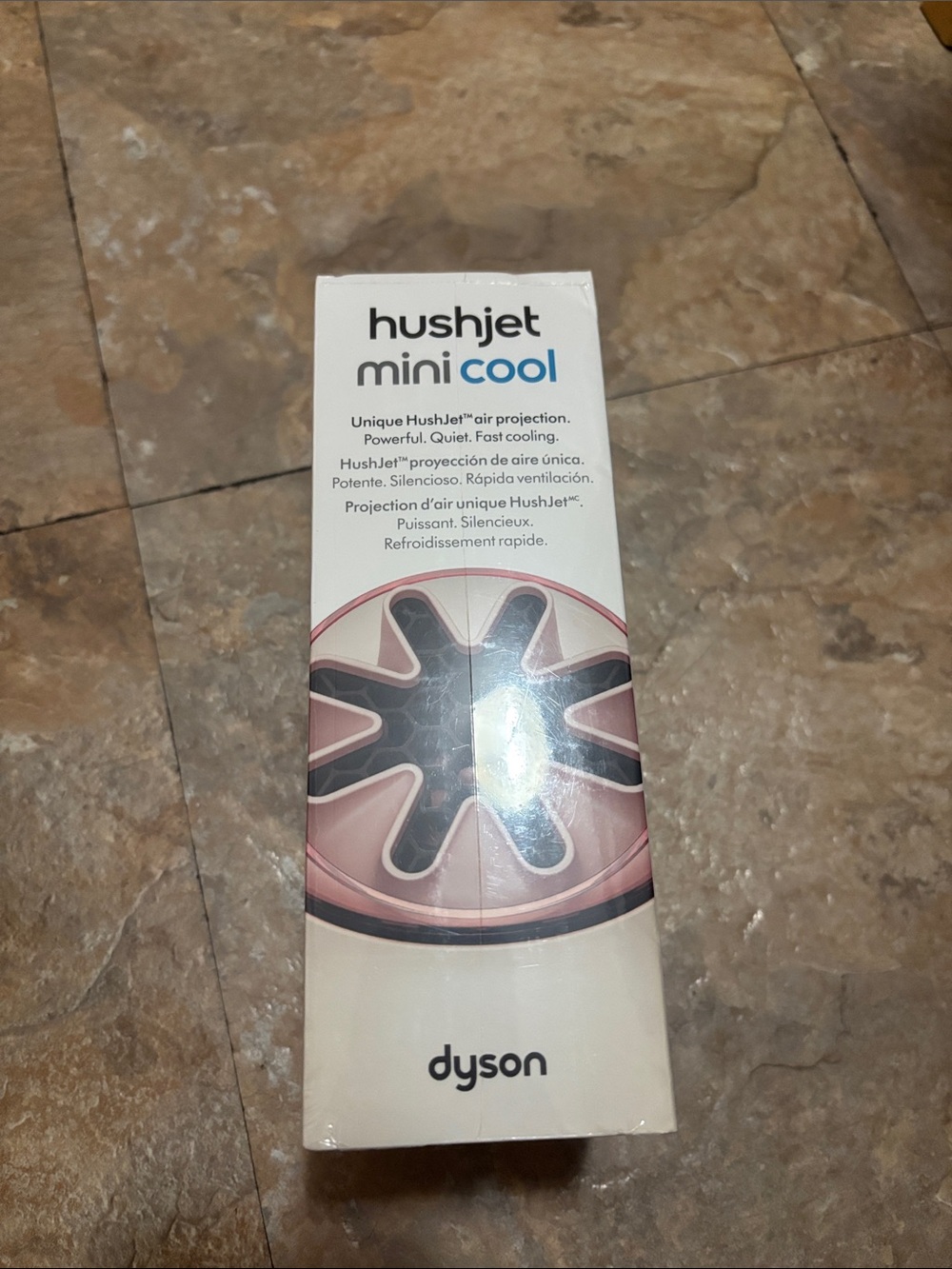 NIB Dyson hushjet mini cool Portable Personal Fan - Pink